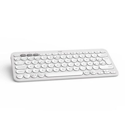 Imagen 2 del producto Teclado Bluetooth Pebble Keys 2 K380s, Color Blanco (Es)