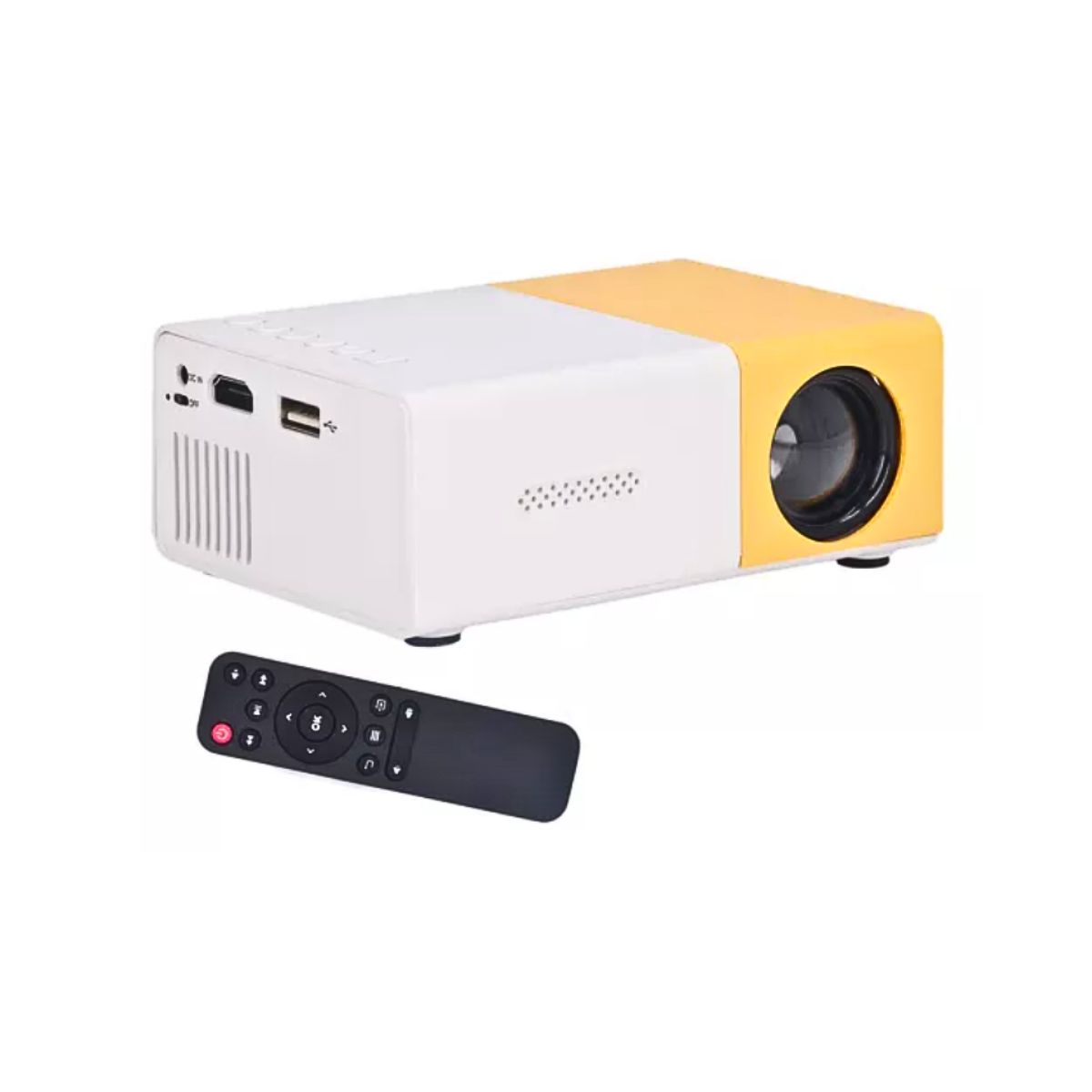 GENERICO - Mini Proyector Portátil Resolución Led HD Cine En Casa