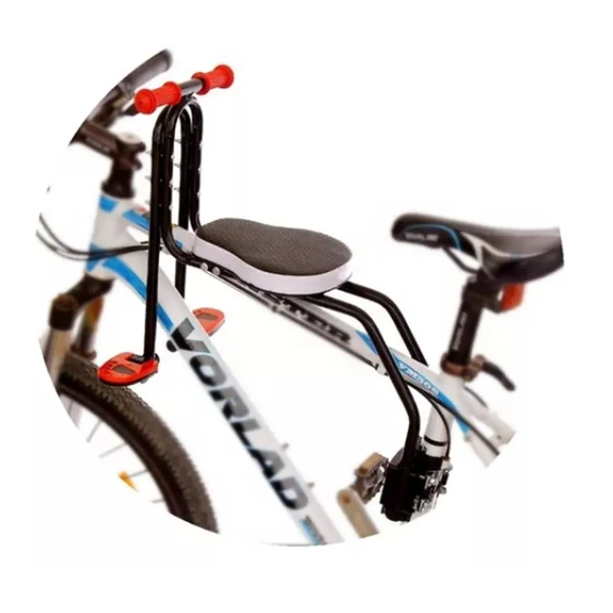 ESHOPANGIE - Silla Soporte Asiento Delantero Niños Porta Bebe Bicicleta