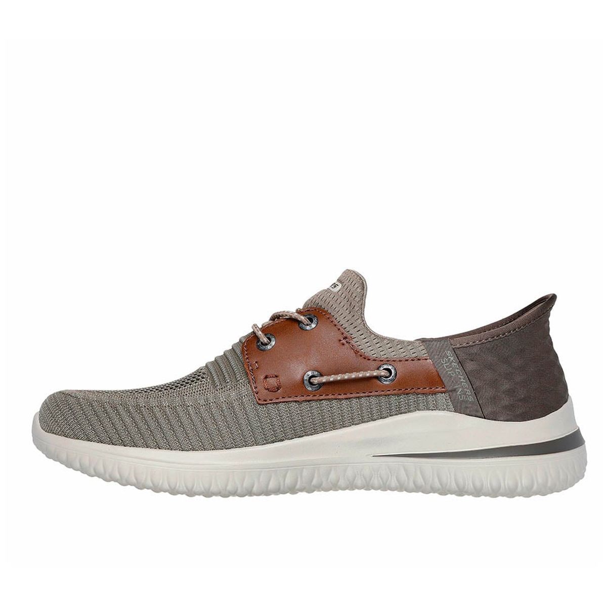 SKECHERS - Zapatillas Urbanas Skechers Hombre Delson 3.0 Roth Cafe 210606