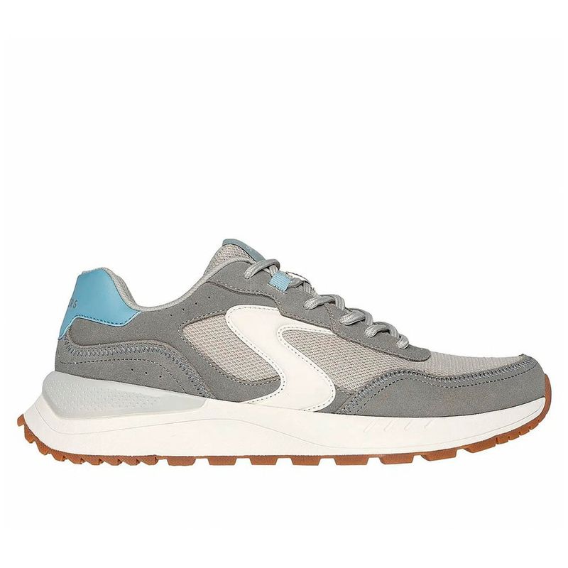 SKECHERS - Zapatillas Urbanas Skechers Hombre Fury Lace Low Gris 183265