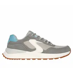 SKECHERS - Zapatillas Urbanas Hombre Fury Lace Low Gris 183265