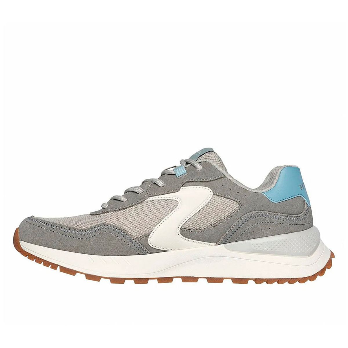 SKECHERS - Zapatillas Urbanas Skechers Hombre Fury Lace Low Gris 183265