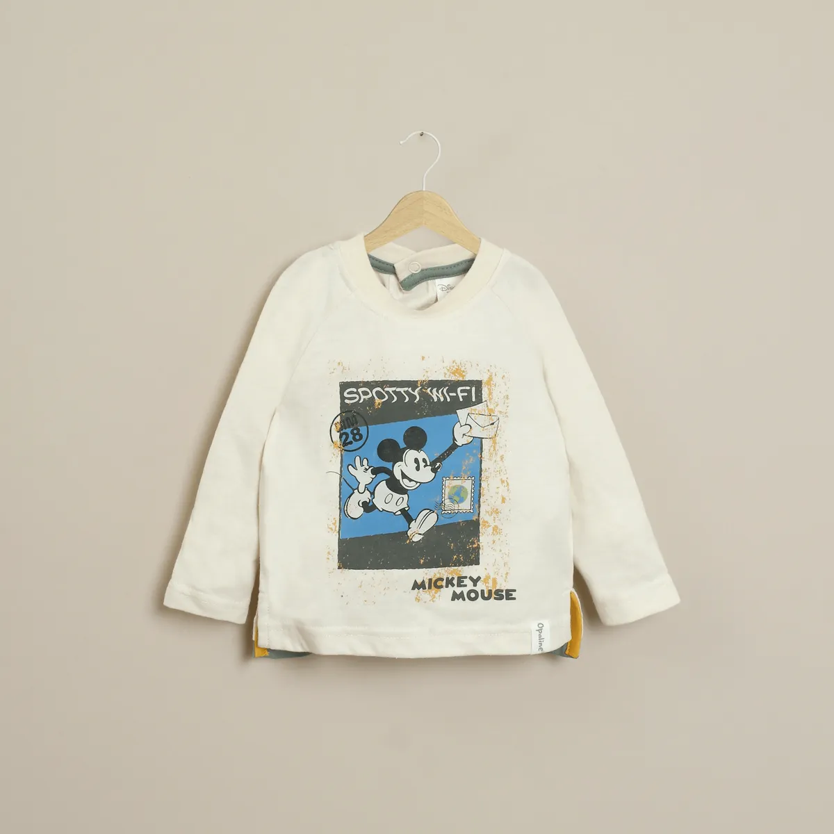 OPALINE - Poleras Bebé niño Beige 40162 Opaline