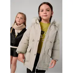 MAYORAL - Elegante Chaquetón tipo parka niña
