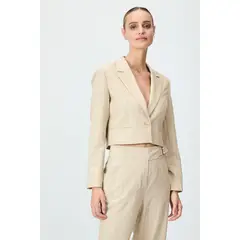 IO - Blazer Beige Mujer