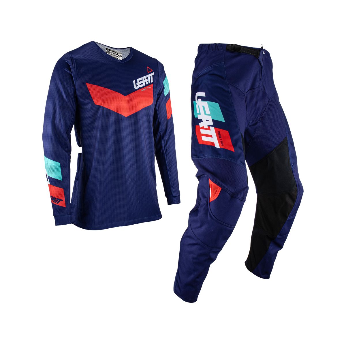 LEATT - Kit Leatt Moto 3.5  Jersey Con Pantalón Royal 2