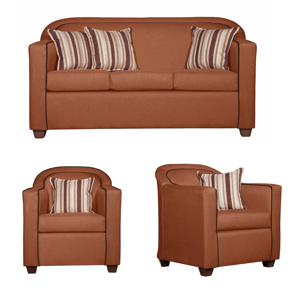 RUZAM MOBEL - LIVING 3-1-1 ZAFIRO TERRACOTA