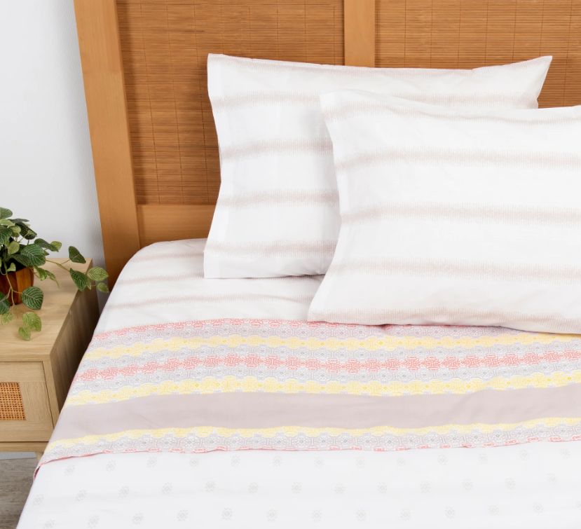 Sabanas 2 Plazas 180 Hilos Citrus