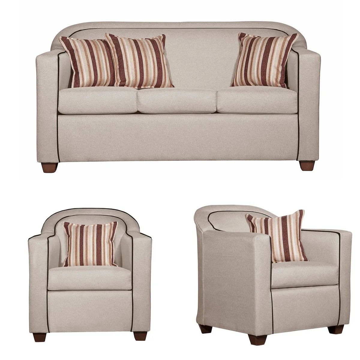 RUZAM MOBEL - LIVING 3-1-1 ZAFIRO BEIGE