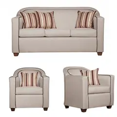 RUZAM MOBEL - JUEGO DE LIVING 3-1-1 ZAFIRO BEIGE