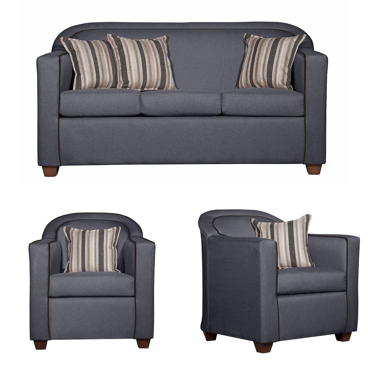 RUZAM MOBEL - LIVING 3-1-1 ZAFIRO MARENGO