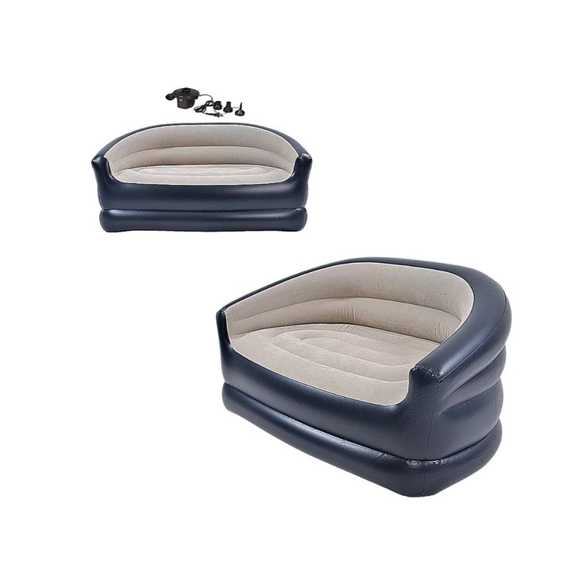 GENERICO - Sofá Inflable Para Exteriores Jardin Camping Portátil