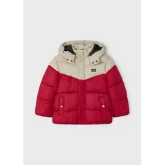 MAYORAL - Chaquetón tipo parka bicolor niño