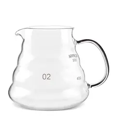HARIO - Servidor de Café de Vidrio 360 ml - Glass Coffee Server