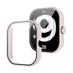 GENERICO - Protector Carcasa Con Vidrio Para Xiaomi Redmi Watch 4 / Rosa