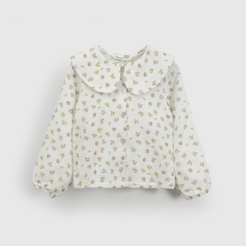 COLLOKY - Blusa Bebé niña Blanco 56253 Colloky