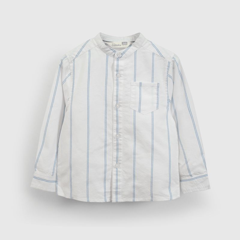 COLLOKY - Camisa Bebé niño Blanco 56265 Colloky