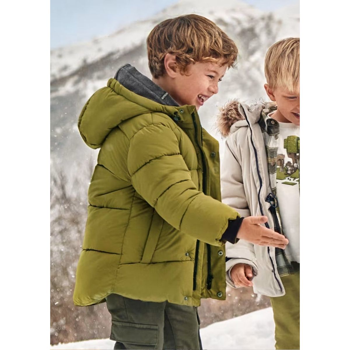 MAYORAL - Parka tipo Chaquetón largo niño