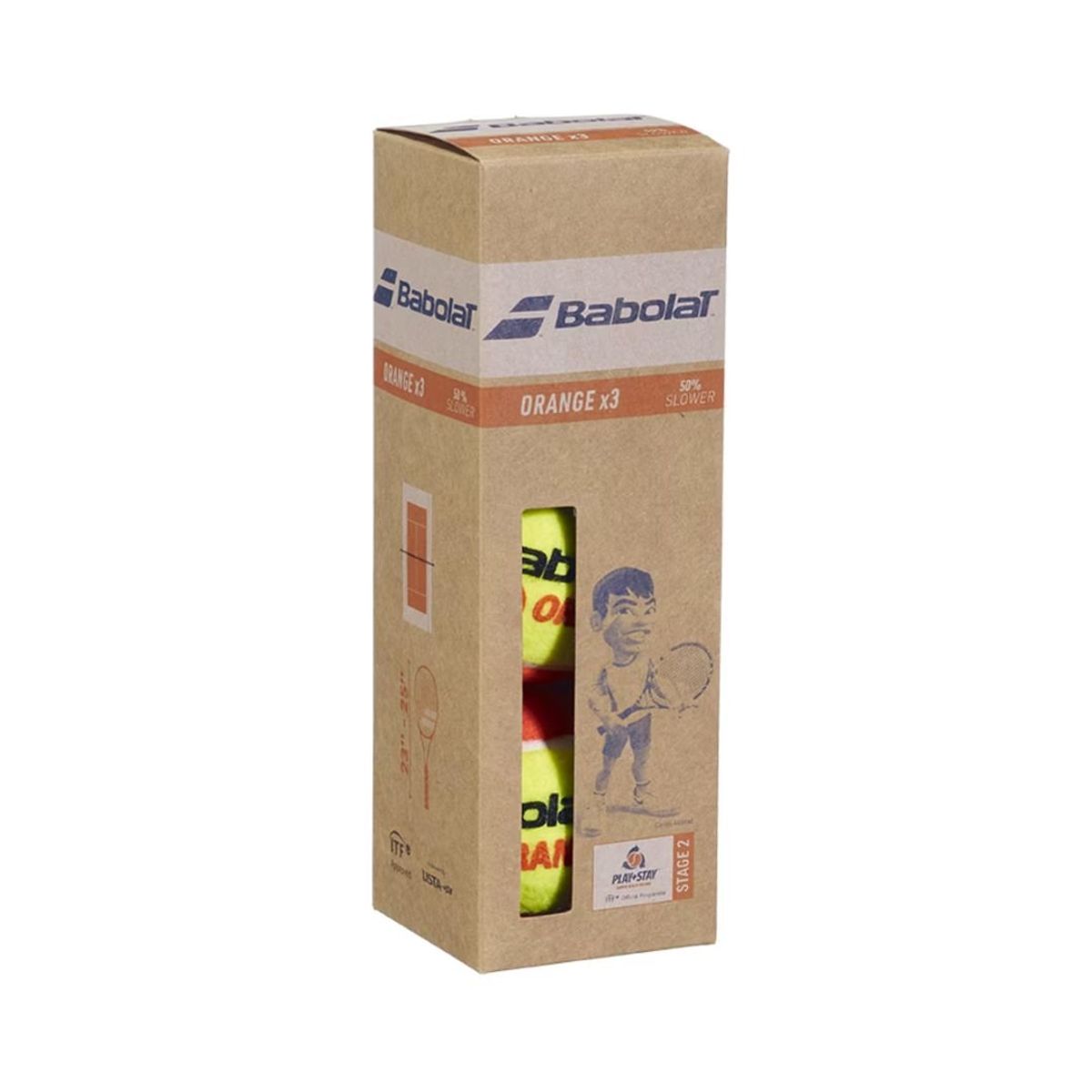 BABOLAT - Pelotas De Tenis BABOLAT Orange - X3