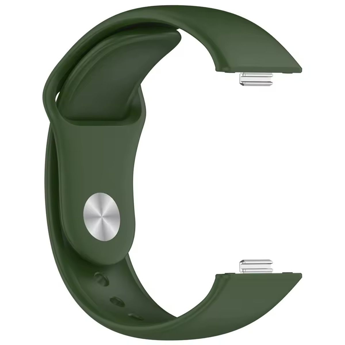 GENERICO - Correa Silicona Compatible Con Huawei Fit 4 / 4 Pro / Fit 3 / Verde Oscuro