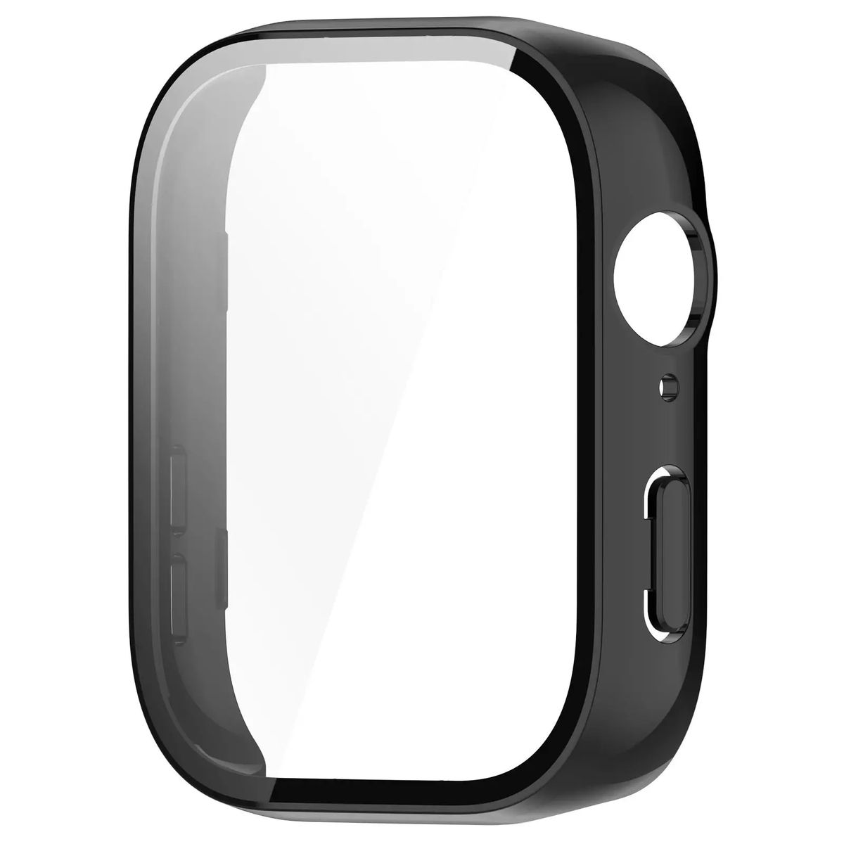GENERICO - Protector Carcasa Con Vidrio Para Huawei Fit 3 / Negro