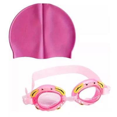 Imagen 2 del producto Set Natación Gafas Gorro y tapones Para Niñas Color Rosa