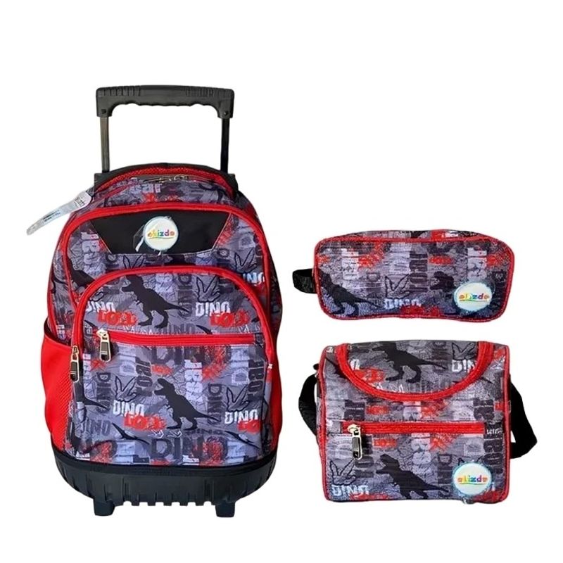 OEM - Mochila Con Ruedas 3pack Escolar Ekizde Reforced Doble Rueda