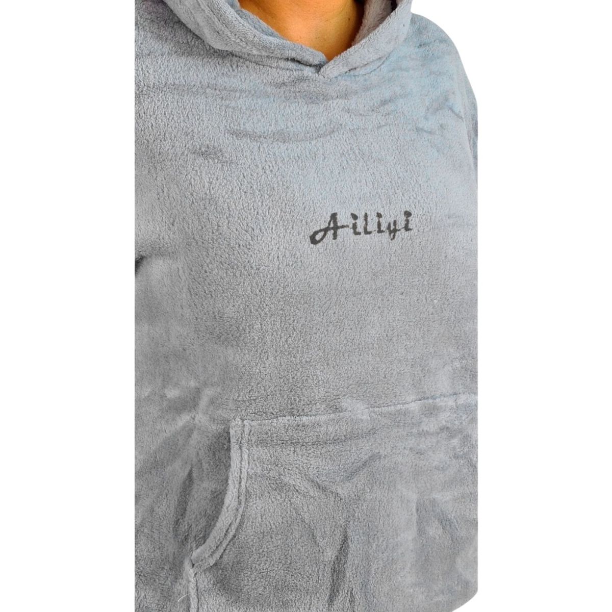 LIKE SHOP - Pijama Mujer Polar Invierno Con Gorro Excelente Calidad 1763