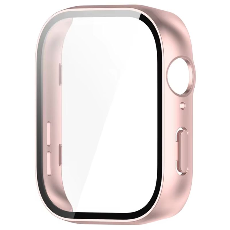 GENERICO - Protector Carcasa Con Vidrio Para Huawei Fit 3 / Rosa