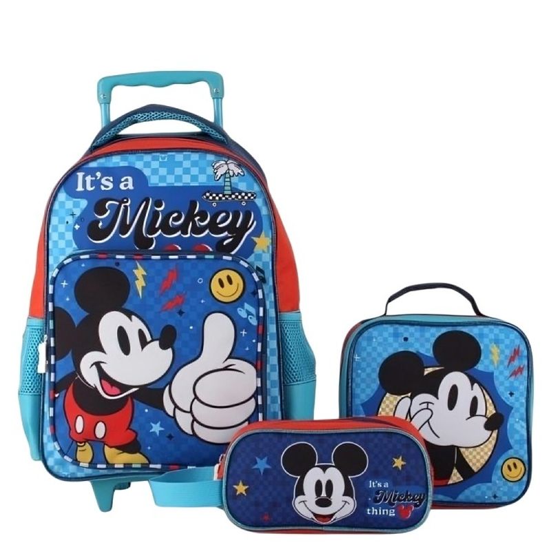 DISNEY - Mochila Con Ruedas 3pack DISNEY 2025