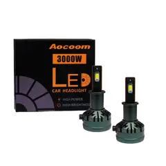 GENERICO - Kit Turbo Led H3 50000lm 6000k 3000w Resistencia Ip67