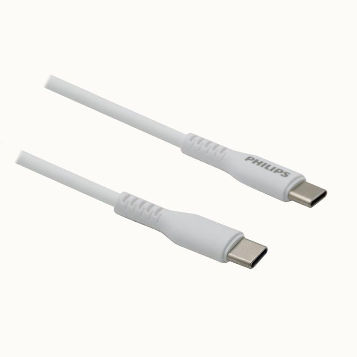 PHILIPS - Cable Dlc8601w Philips Usb-C A Usb-C 1m 60w Max Blanco