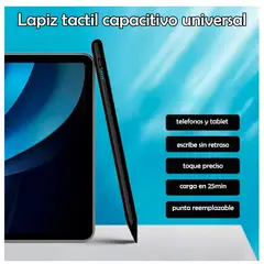IRM - Lápiz Táctil Stylus Pen Universal Capacitivo Recargable
