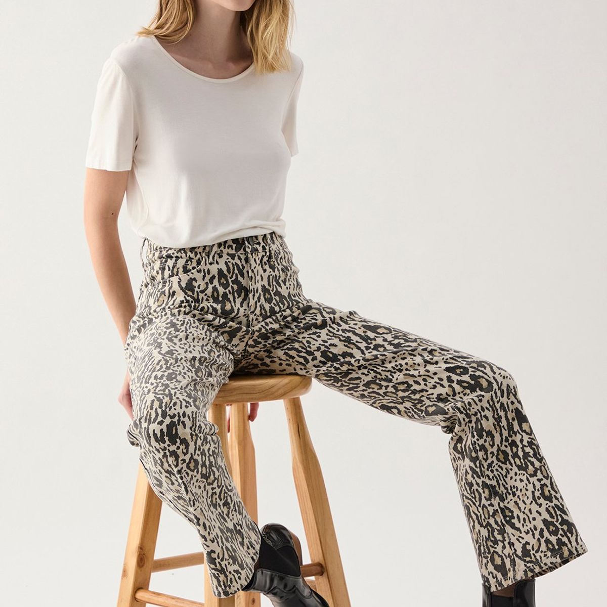 ASH - Jeans Straight Negro Mujer Ash