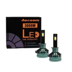 GENERICO - Kit Turbo Led H1 50000lm 6000k 3000w Resistencia Ip67