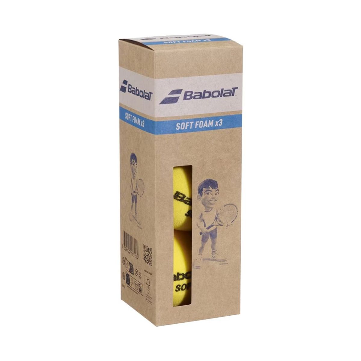 BABOLAT - Pelotas De Tenis BABOLAT Soft Foam - X3