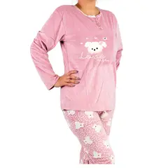 MPROPIA - Pijama Mujer Micropolar Invierno Diseños 492