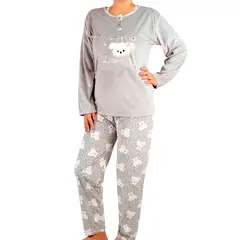 MPROPIA - Pijama Mujer Micropolar Invierno Diseños 492