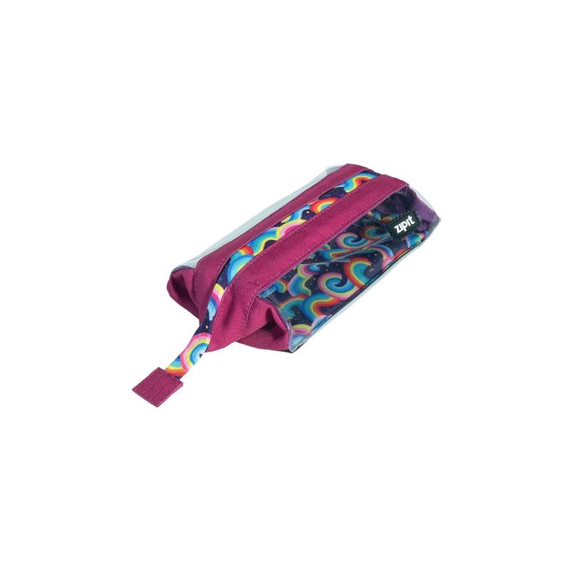 FABER-CASTELL - Estuche Lenny Faber-Castell Fucsia transparente