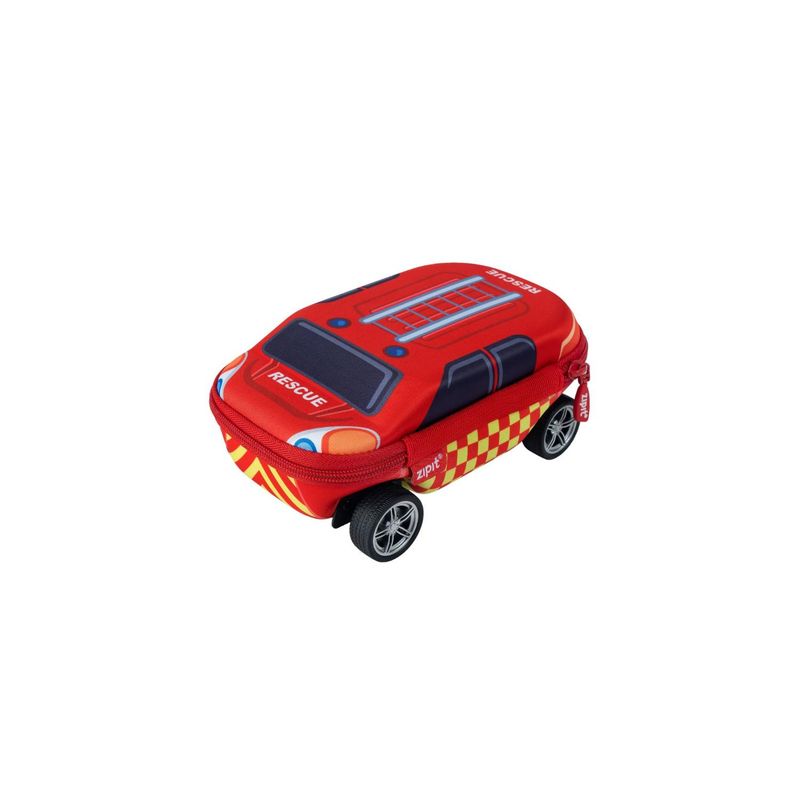FABER-CASTELL - Estuche rígido Faber-Castell Bombero Auto rojo