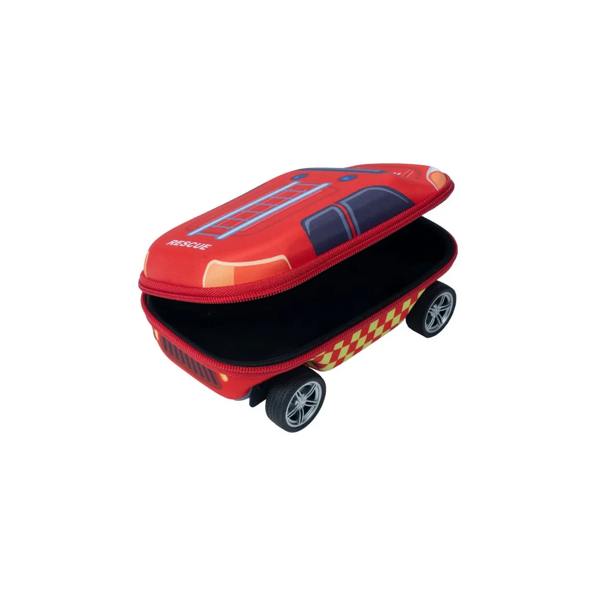 FABER-CASTELL - Estuche rígido Faber-Castell Bombero Auto rojo