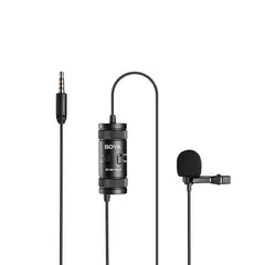BOYA - BY-M1 Pro II Micrófono Lavalier con Salida de Audífonos No Usa Batería