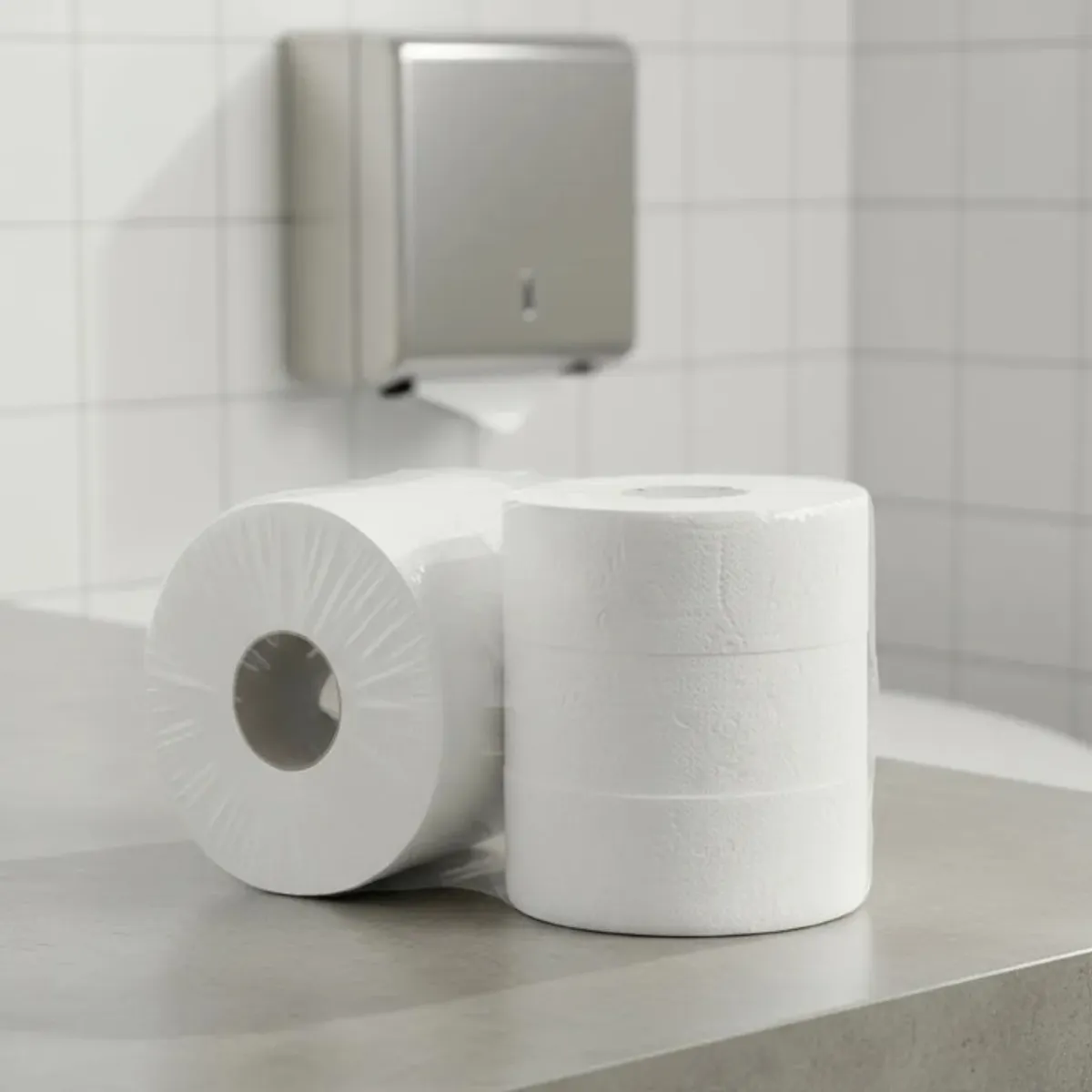 GENERICO - Papel Higiénico Industrial 300 mt x 6