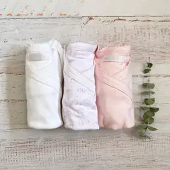 WAWABABY - Pack 3 bodys Wawa elefantes rosado Algodón Pima
