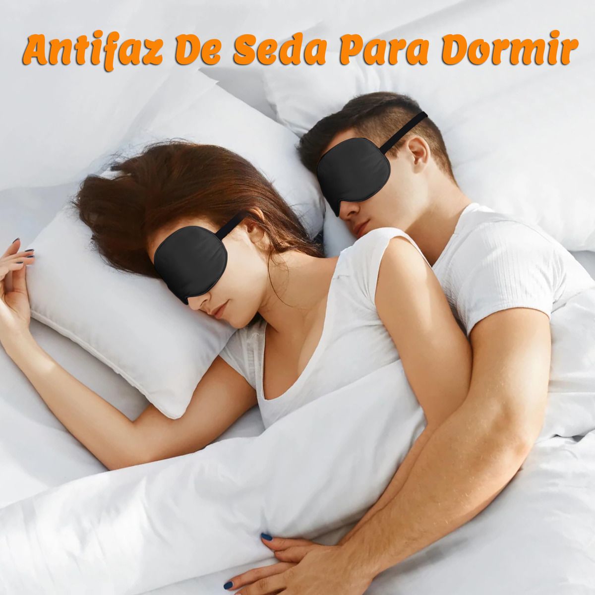 GENERICO - Negro Antifaz Para Dormir Con Tapones Para Oídos Viaje