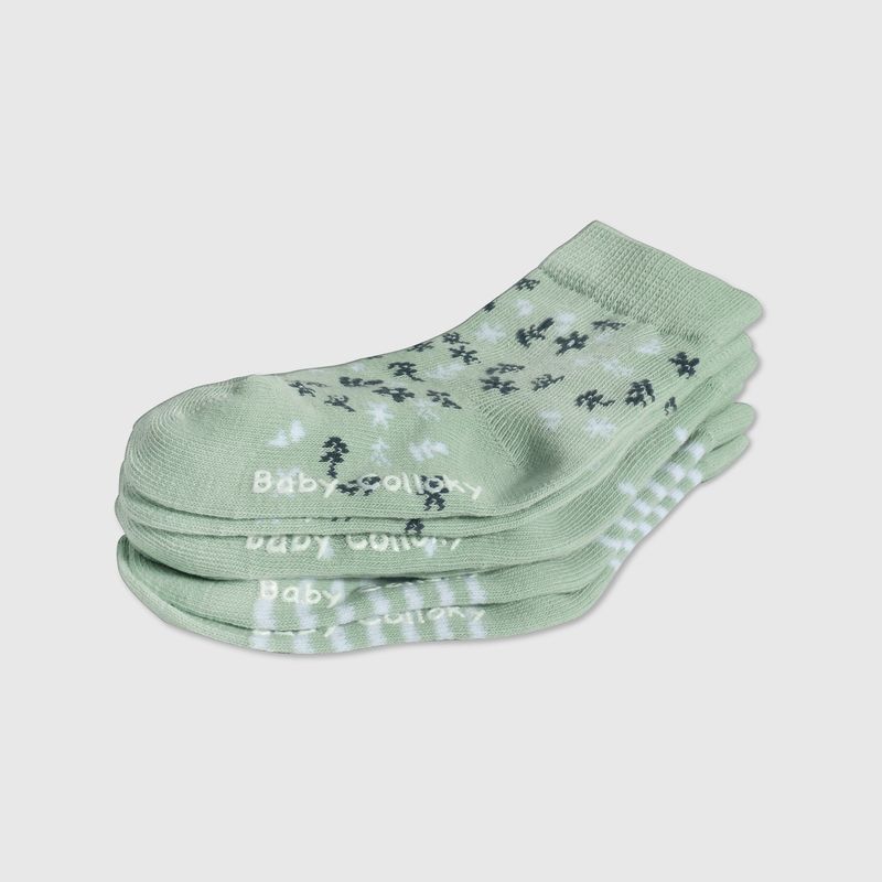 COLLOKY - Calcetín deportivo Bebé niña Verde 56029 Colloky