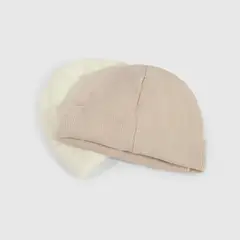 COLLOKY - Gorro Unisex bebé Blanco 56226
