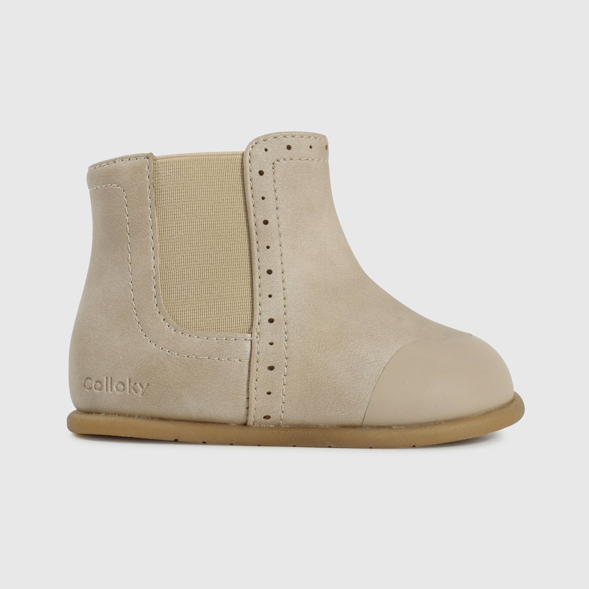 COLLOKY - Bootie Niña Beige 262217 Colloky