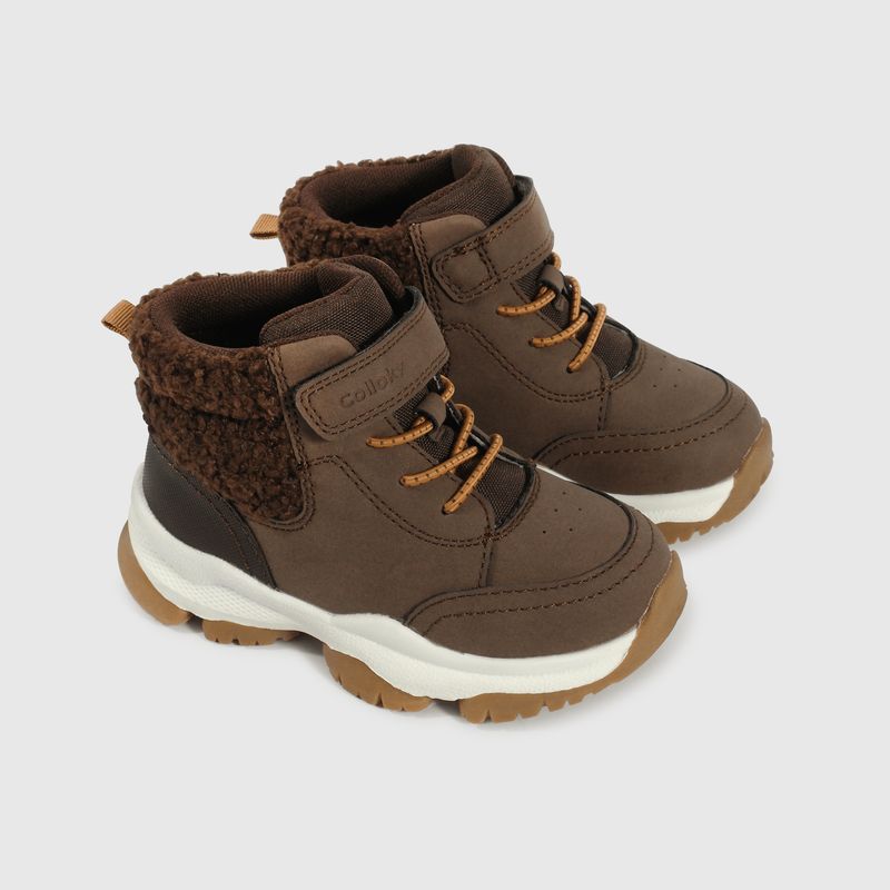 COLLOKY - Botin Bebé niño Café 56066 Colloky
